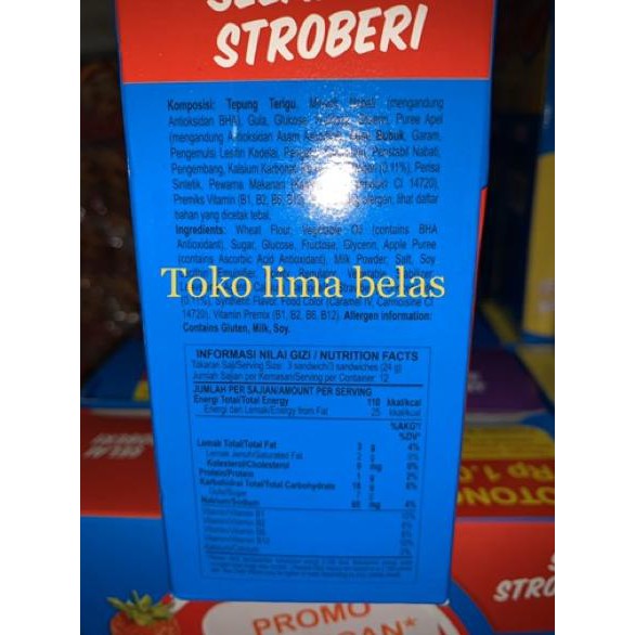 

❊BV Roma Slai Olai Strawberry 24 Gram. 1 Box isi 12 Sachet ❊ (Best)