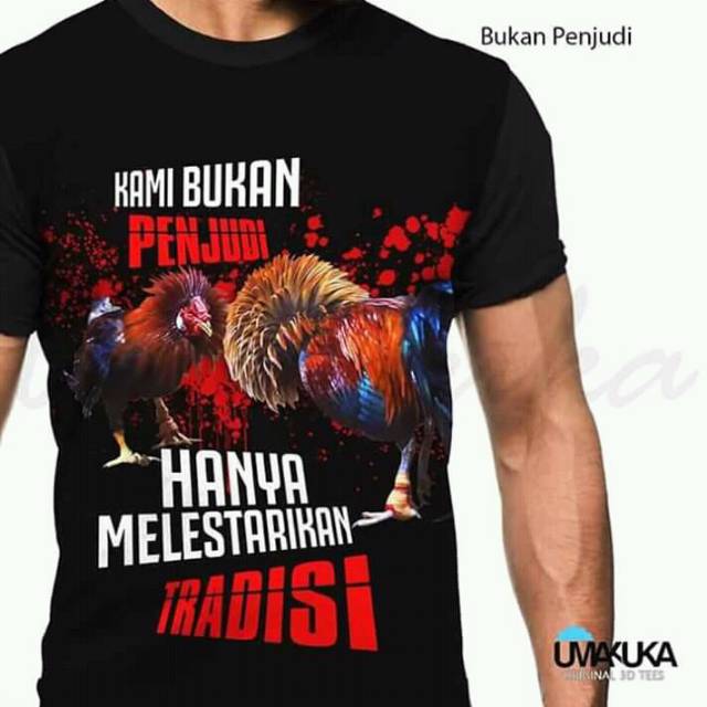 KAOS 3D READY guys.. KAOS HOBY 3D AYAM MERPATI