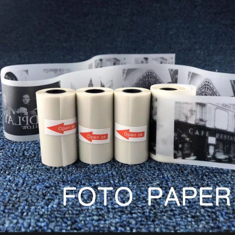 

1Roll kertas termal SEMI TRANSPARAN ukuran 57*30 mm non stiker (tanpa perekat)
