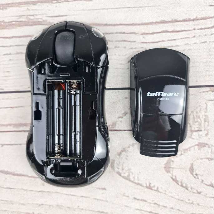 IDN TECH - Taffware Wireless Optical Mouse Model Mobil Supercar - CM0016