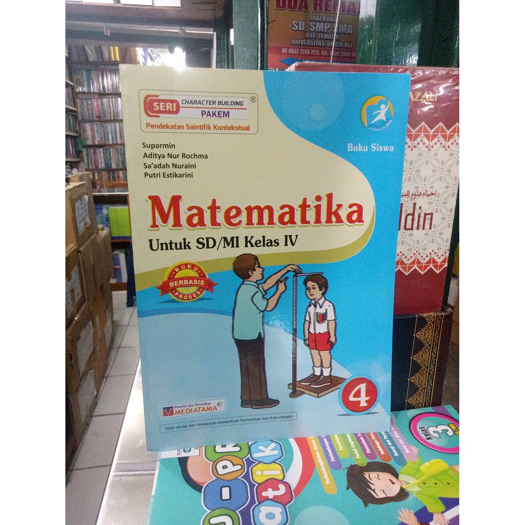 Stok Ready Matematika Kelas 4 Kurikulum 2013 Edisi Revisi    Penerbit Mediatama  ter akhir