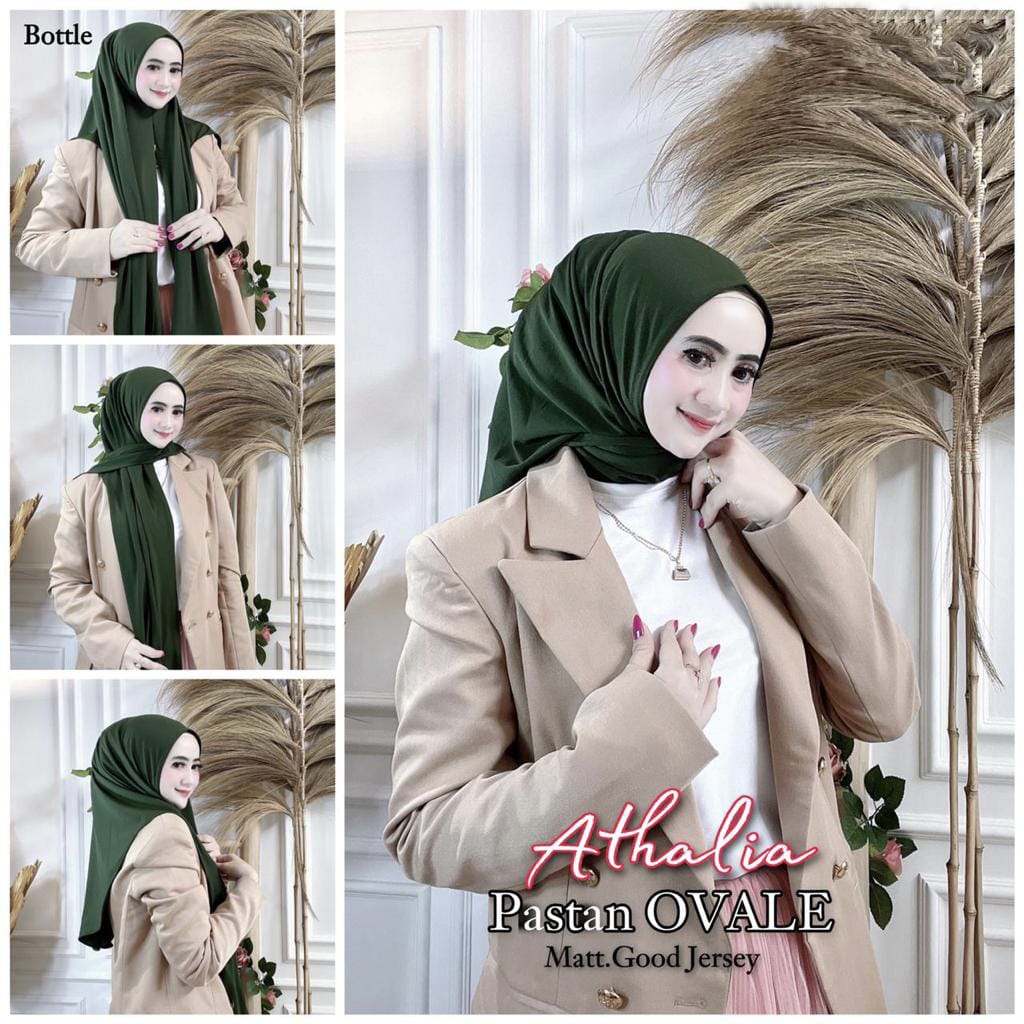 Jilbab Instan PASHMINA OVAL Malaya