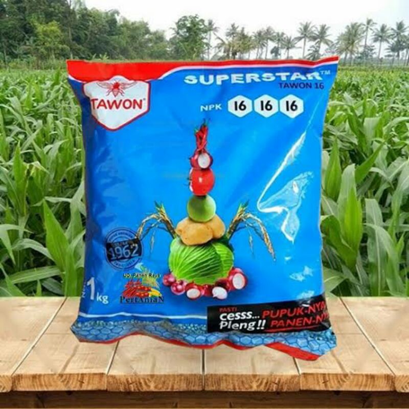 Pupuk NPK Mutiara Cap Tawon 16 16 16