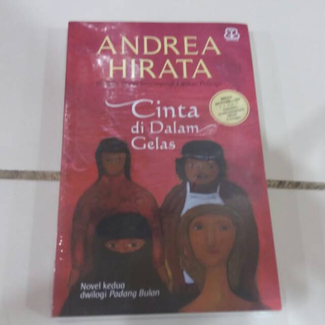 Jual Novel Cinta Di Dalam Gelas Padang Bulan 2 Andrea Hirata Shopee Indonesia 