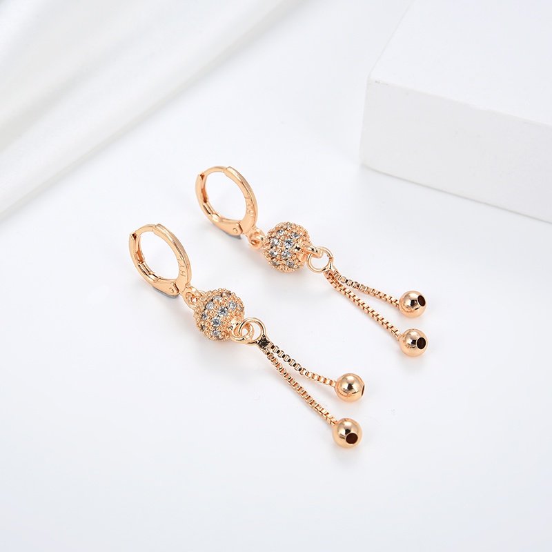 anting titanium wanita emas muda anti karat dewasa tusuk korea asli panjang dan luntur korea style selamanya dewasa 28e