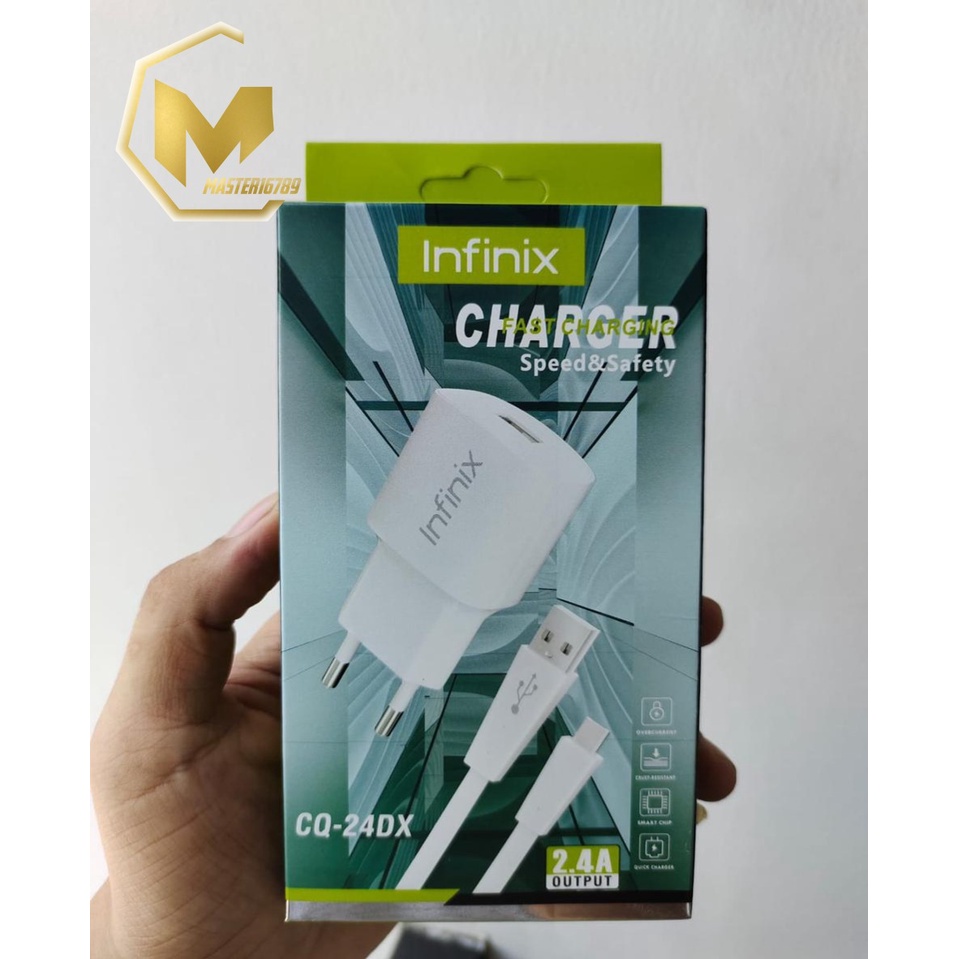 Charger Infinix 9V -2A Original Fast Charging Kabel Micro USB note 7 Note 8 hot 9 8 10 play MA1816