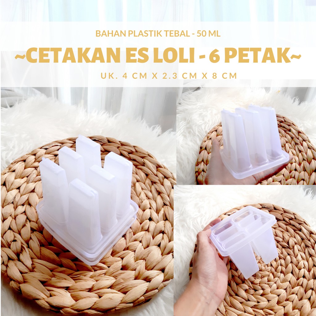 Cetakan Es Krim Kotak -  Cetakan Jelly - Cetakan Es Cream gambar cetakan es stik -  Jual Cetakan Es