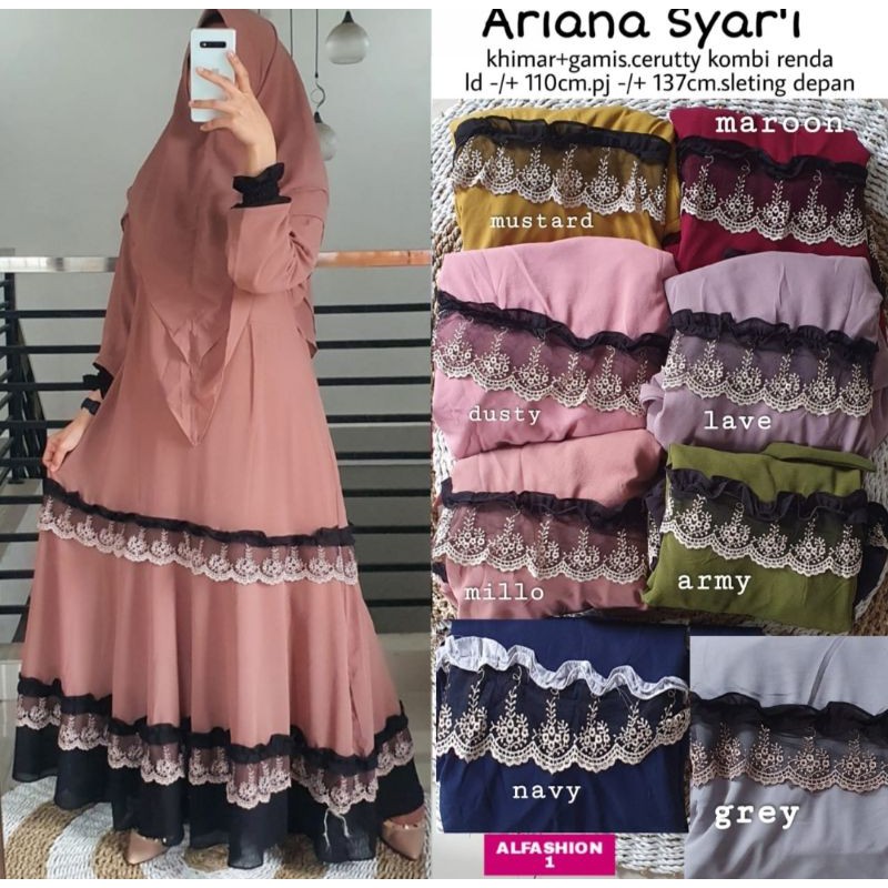 ariana syar i by alfashion