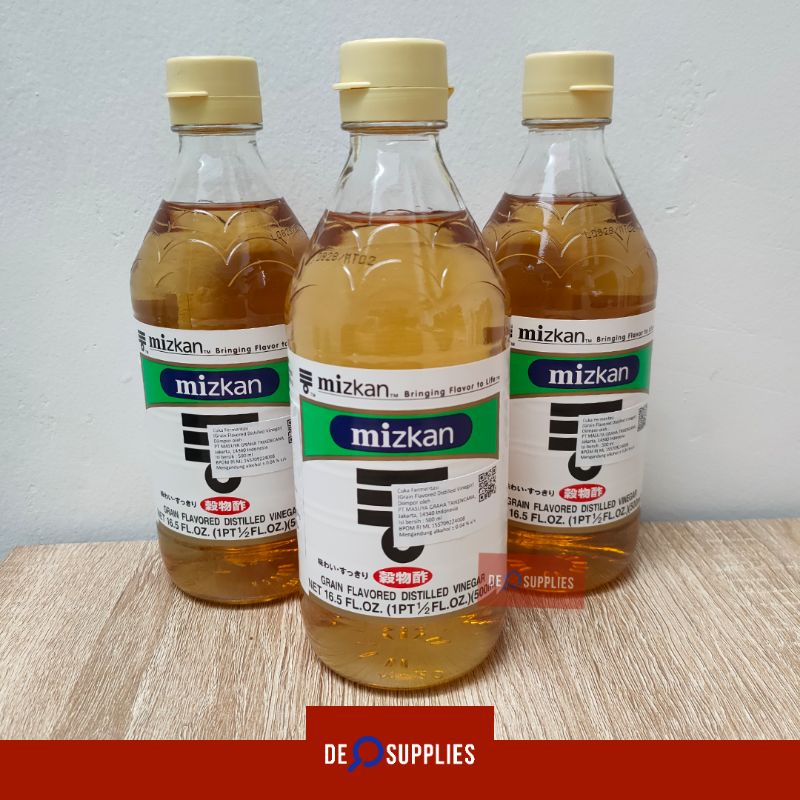 

Mizkan Komukotsu Su Cuka Fermentasi Sushi 500ml - Grain Vinegar Japan