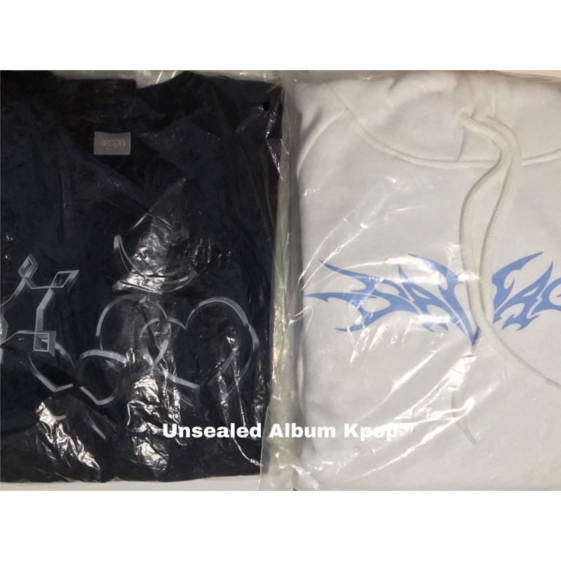 OFFICIAL Hoodie B ver & T-shirt Short Sleeve only Savage Special MD SGS Aespa Karina winter Giselle 