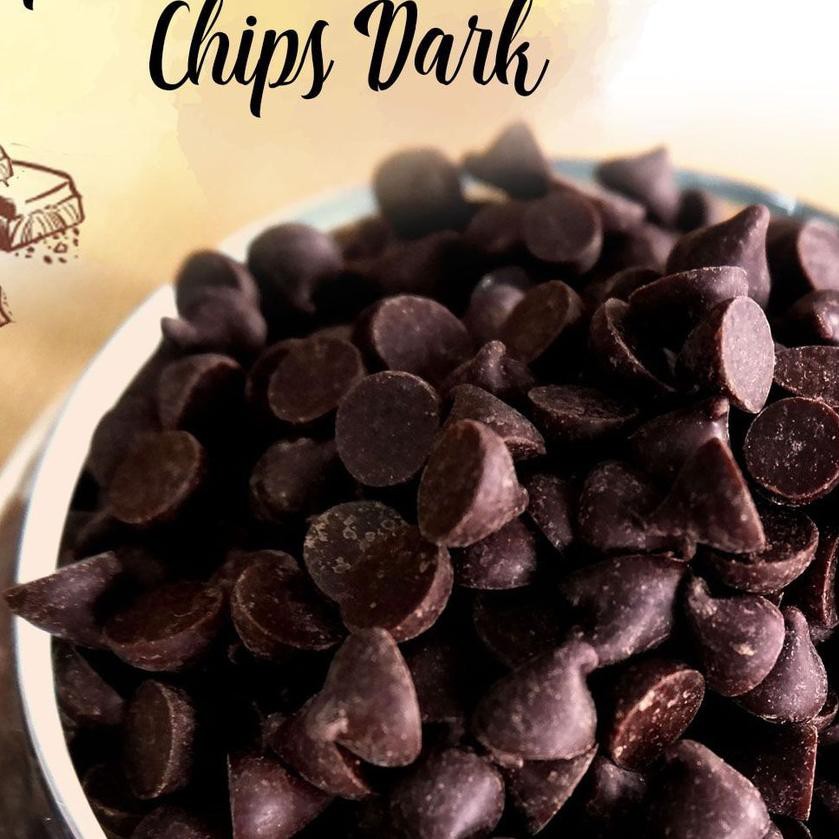 

paTulip Choco Chips 1Kg Dark Chocolate Chips Coklat Chip pa Stok(A54B65)