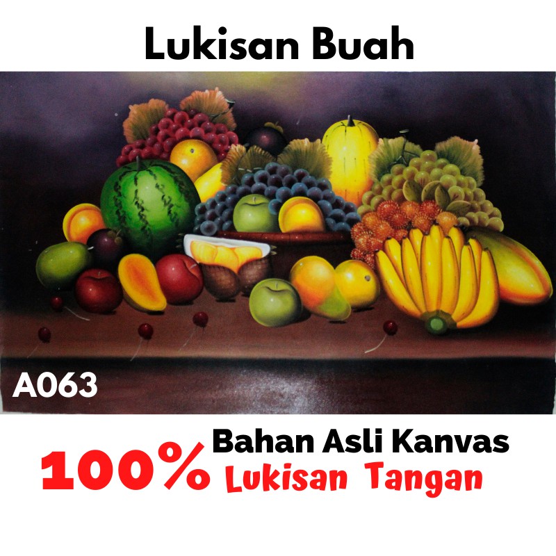 Jual Lukisan Hiasan Dinding Dekorasi Ruang Makan Pajangan Kanvas 