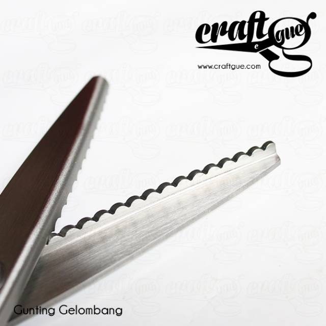 Gunting Gelombang/Curly Scissors