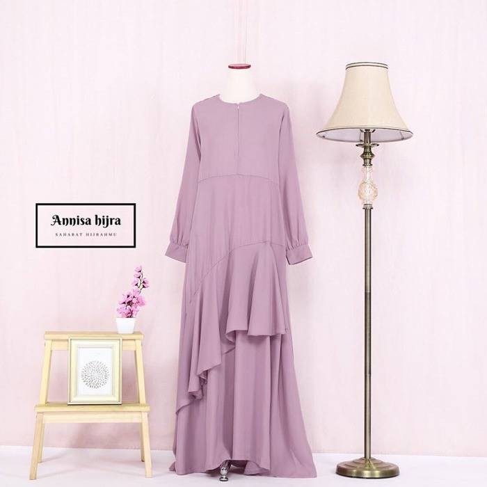 Baju Gamis  Annisa Hijra Gamis Naya All size