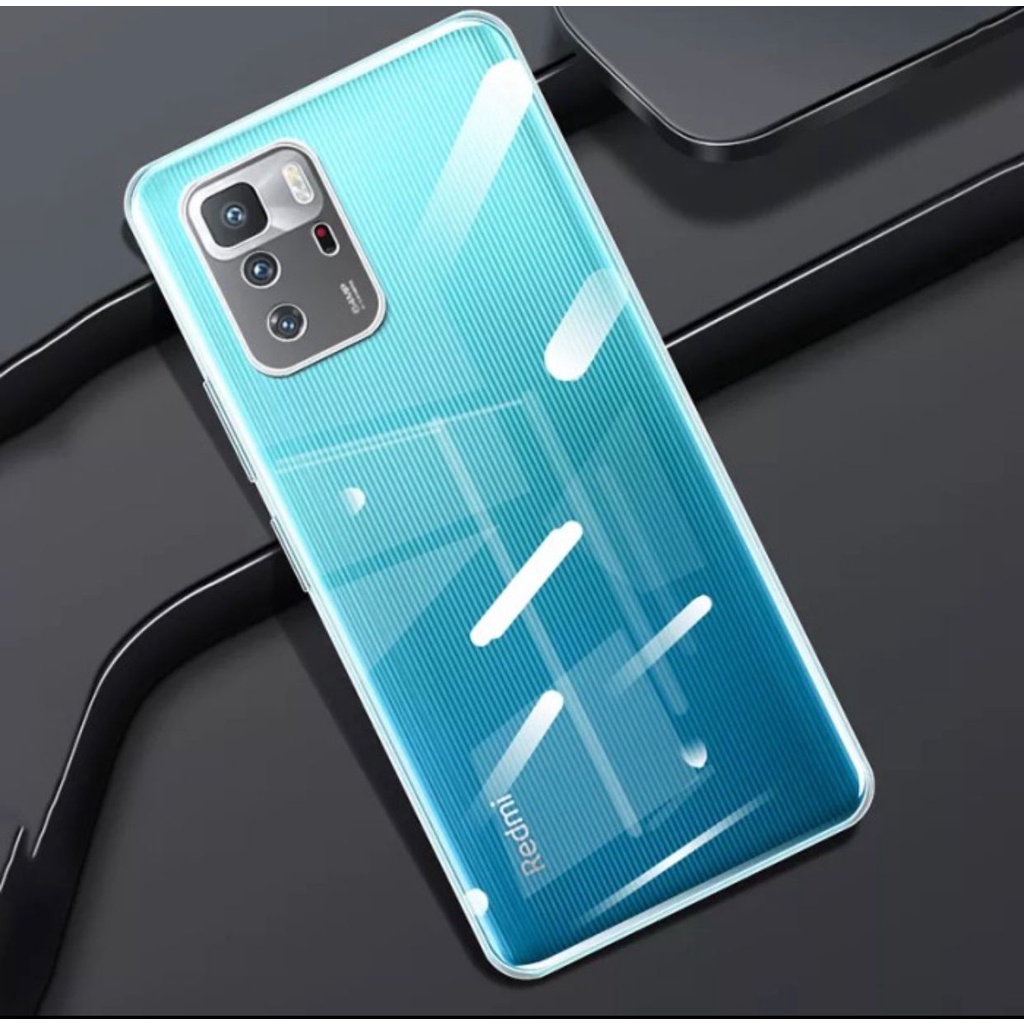 Softcase Xiaomi Poco X3 GT Transparant Crystal Jelly Protection Camera Case Xiaomi Poco X3 GT
