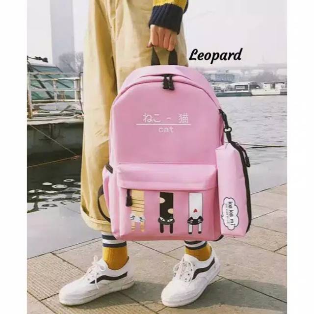 BackPack Double Decker_Tas Ransel Anak_Lol_Unicorn_Superhero_Paw Patrol_Shopkins Fashion Cewek