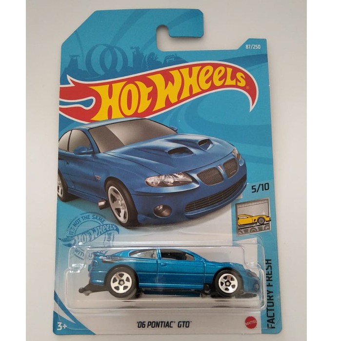 Diecast Hot Wheels 06 PONTIAC GTO Biru HW Hotwheels Mobil Mainan Anak Lot K 2021