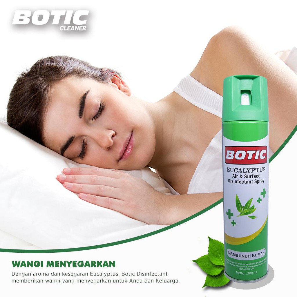 BOTIC - Disinfectan Spray Aroma Eucalyptus 200ml