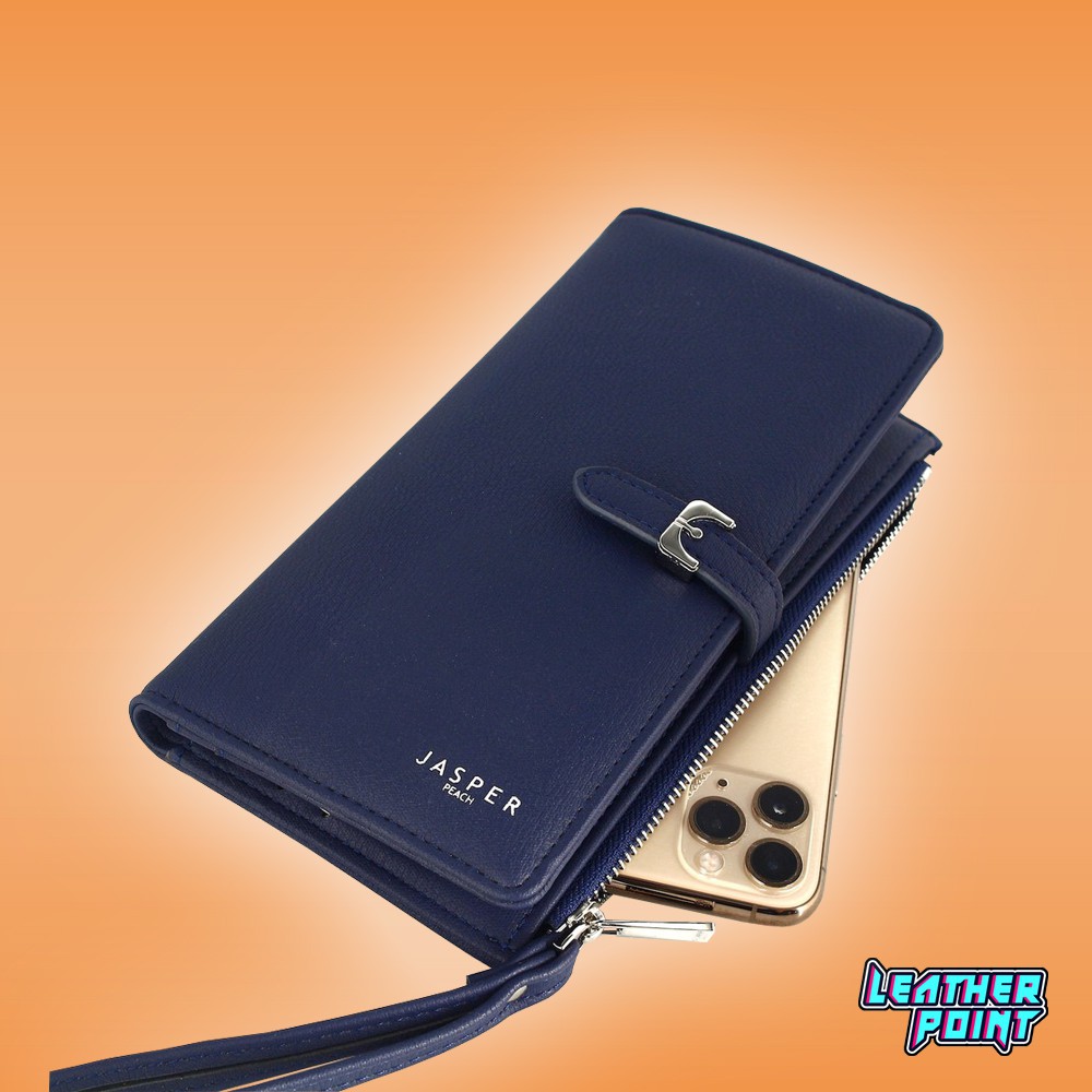 Dompet Hp dan Uang Panjang Wanita Cewek kulit Original Import - Jasper Luna | Dompet Wanita Panjang