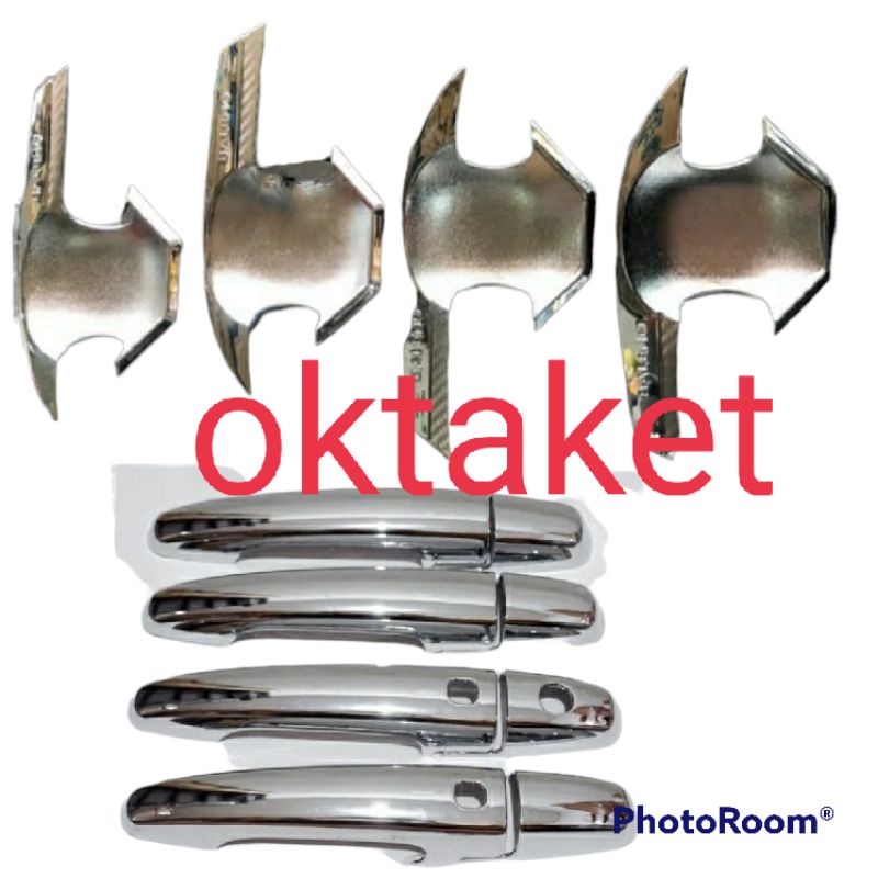 paket outer handle Baleno 2017-2022 hitam chrome