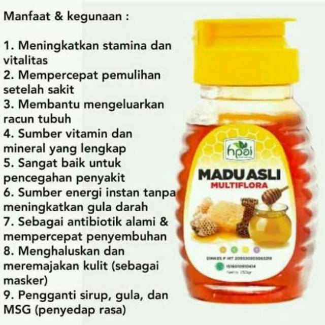 

Madu Asli Multiflofa