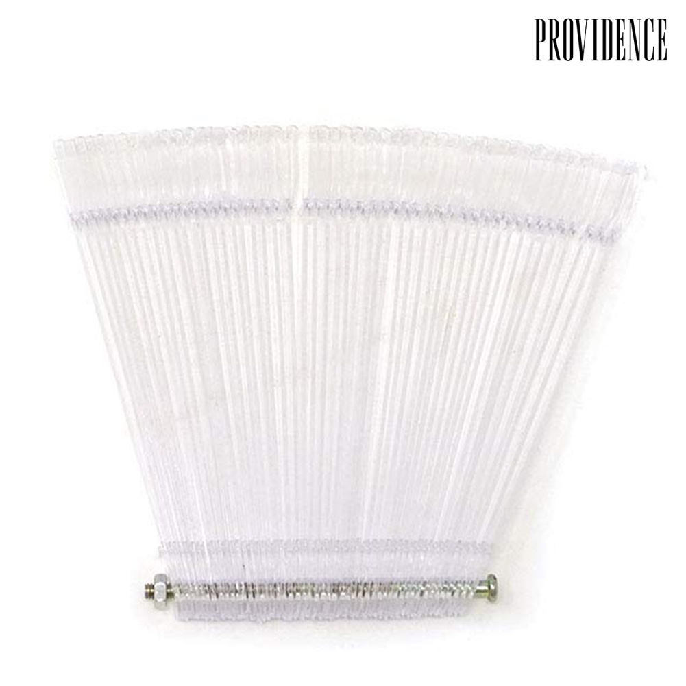 Providence 50Pcs Fan-shape Nail Art Tips Polish Board Display Practice Sticks Manicure Tool