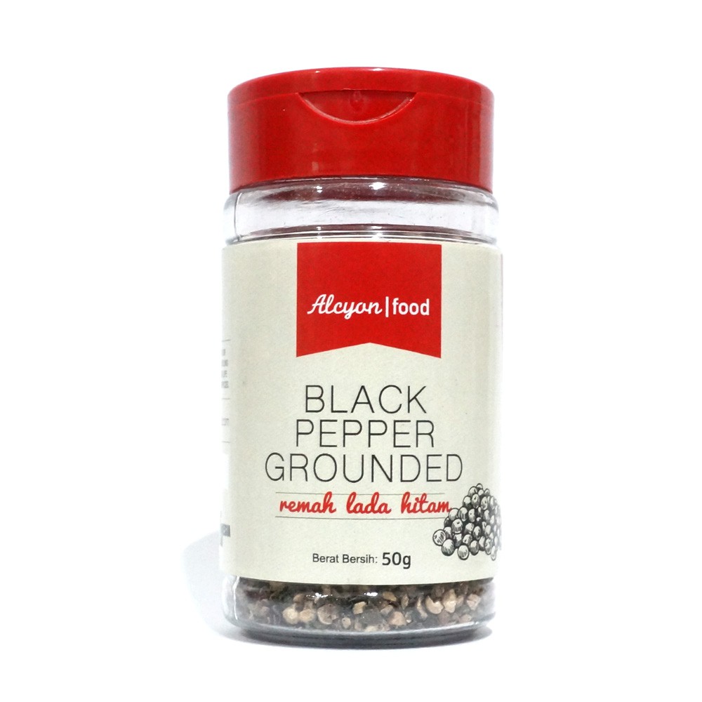 

ALCYON SPICE - Lada Hitam Remah / Black Pepper Grounded