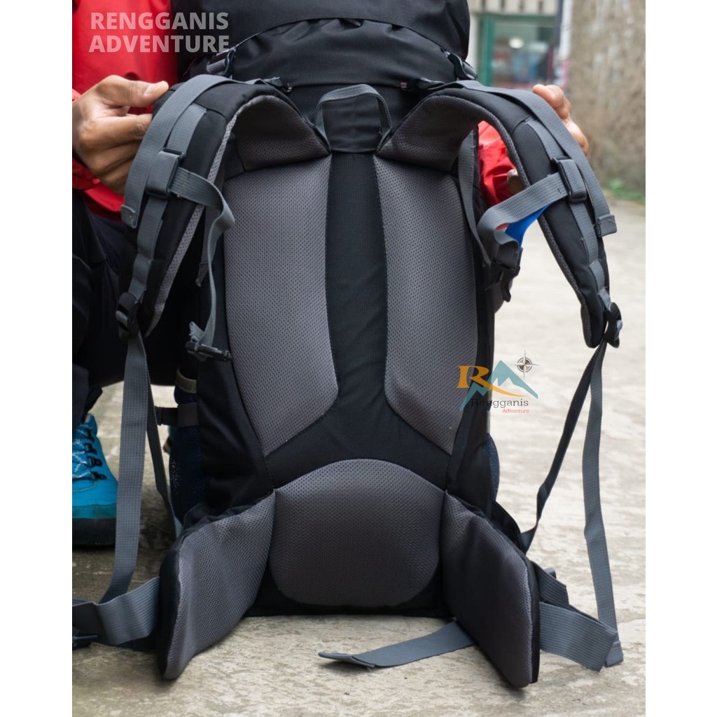 Tas Gunung Ransel Carrier 45 LITER 55 LITER 60 LITER Hiking Outdoor LOKAL