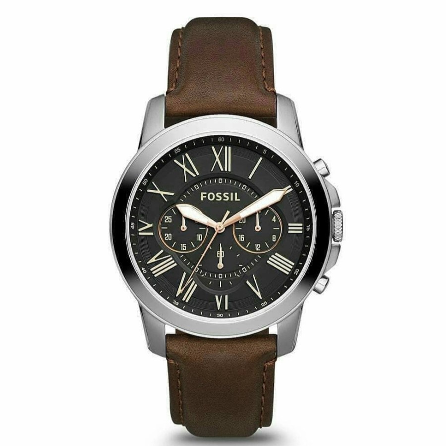 Sale Jam Tangan Pria Fossil FS 4813 / FS 4812 Baterai Leather Jam Tangan Pria Exclusive Bayar diruma