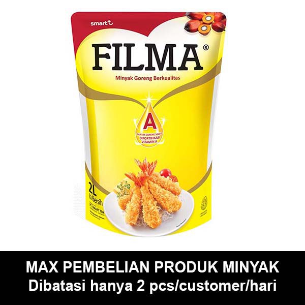 

Filma Cooking Oil N.Kolestrol Reffil 2 Liter