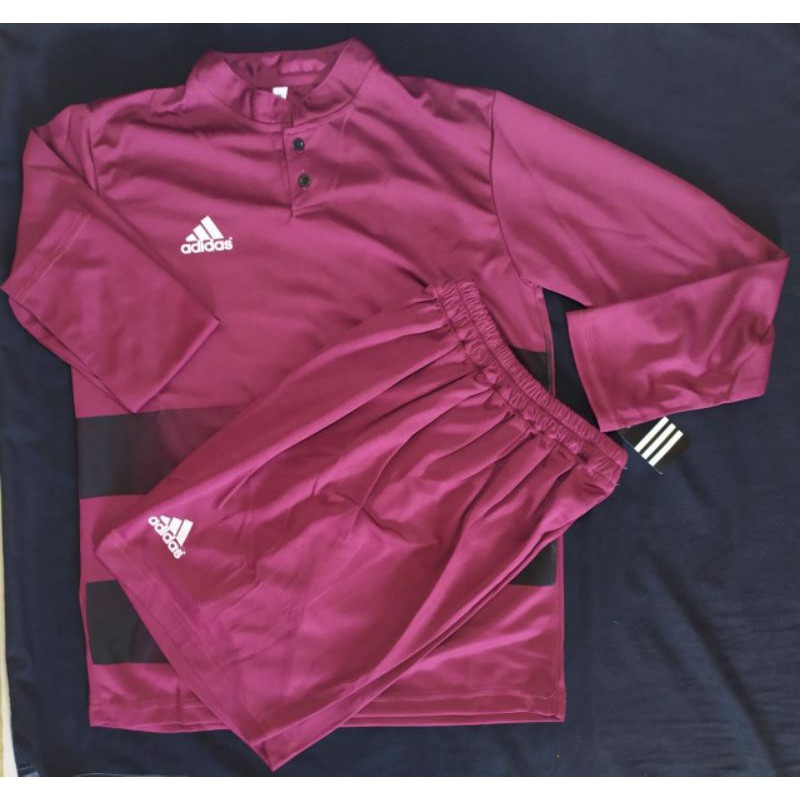 Jersey Team Baju Bola Futsal Adidas Merah Tim