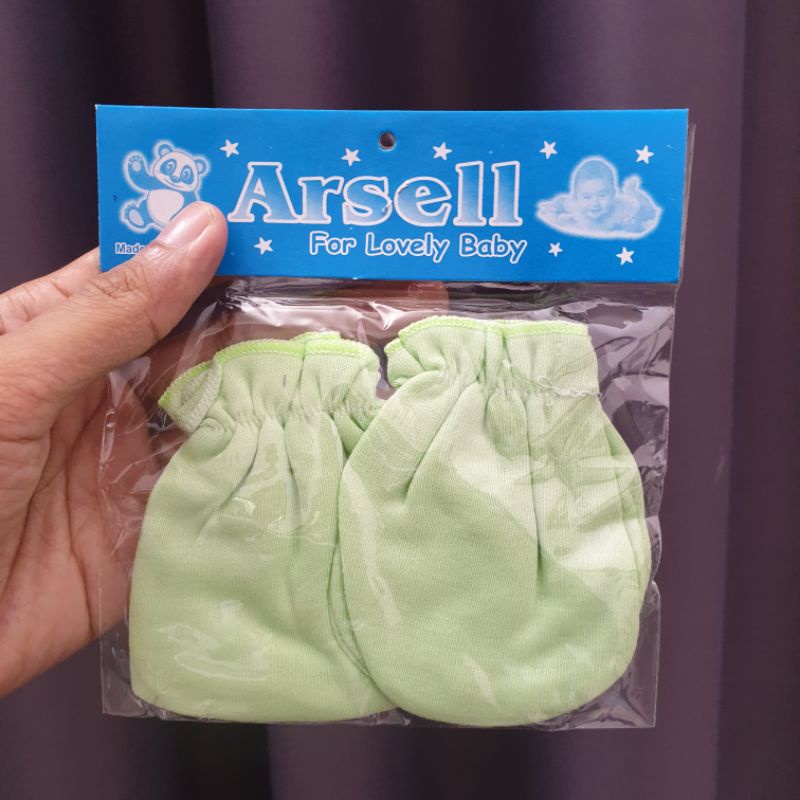 1 Set Sarung Tangan + Set Kaki Bayi Mom's Gift Premium Top Quality STK MG/ARSELL