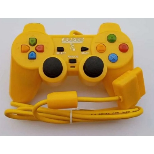 Stick Ps2 Serat Warna Kuning