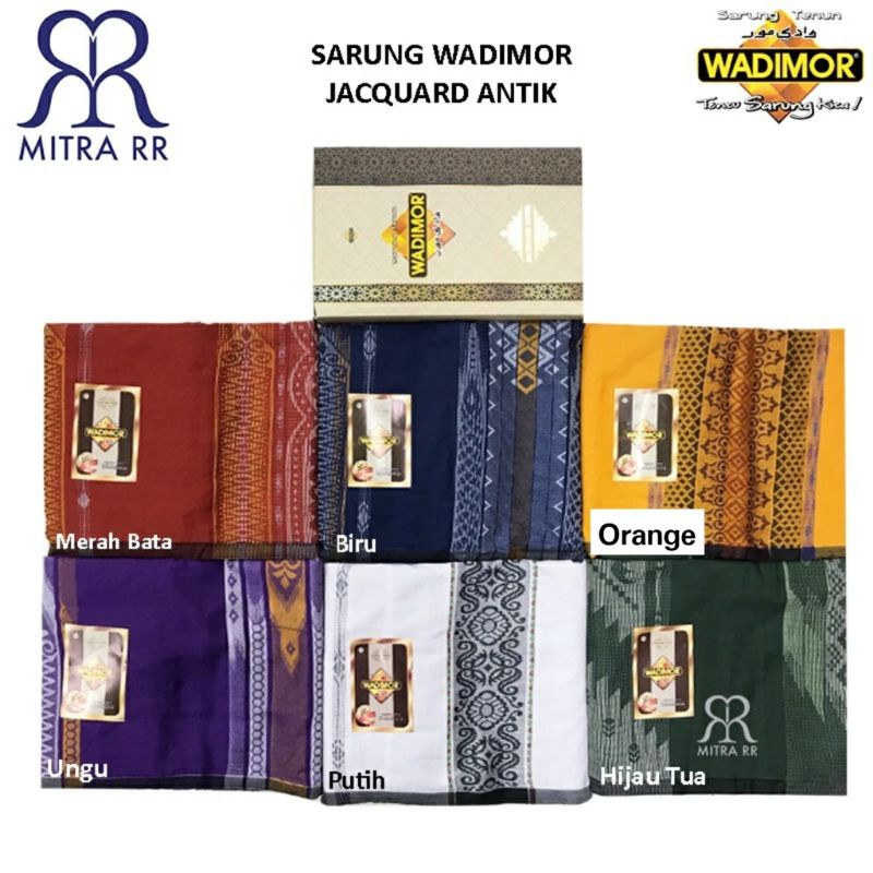 Wadimor model baru Sarung Wadimor songket Singgasana Sarung primer Jacquard  Tenun