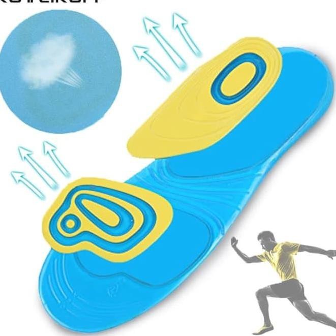 COMFORT SHOE INSOLE SPORT Bantalan Sol Dalam Sepatu Gel Active Absorb