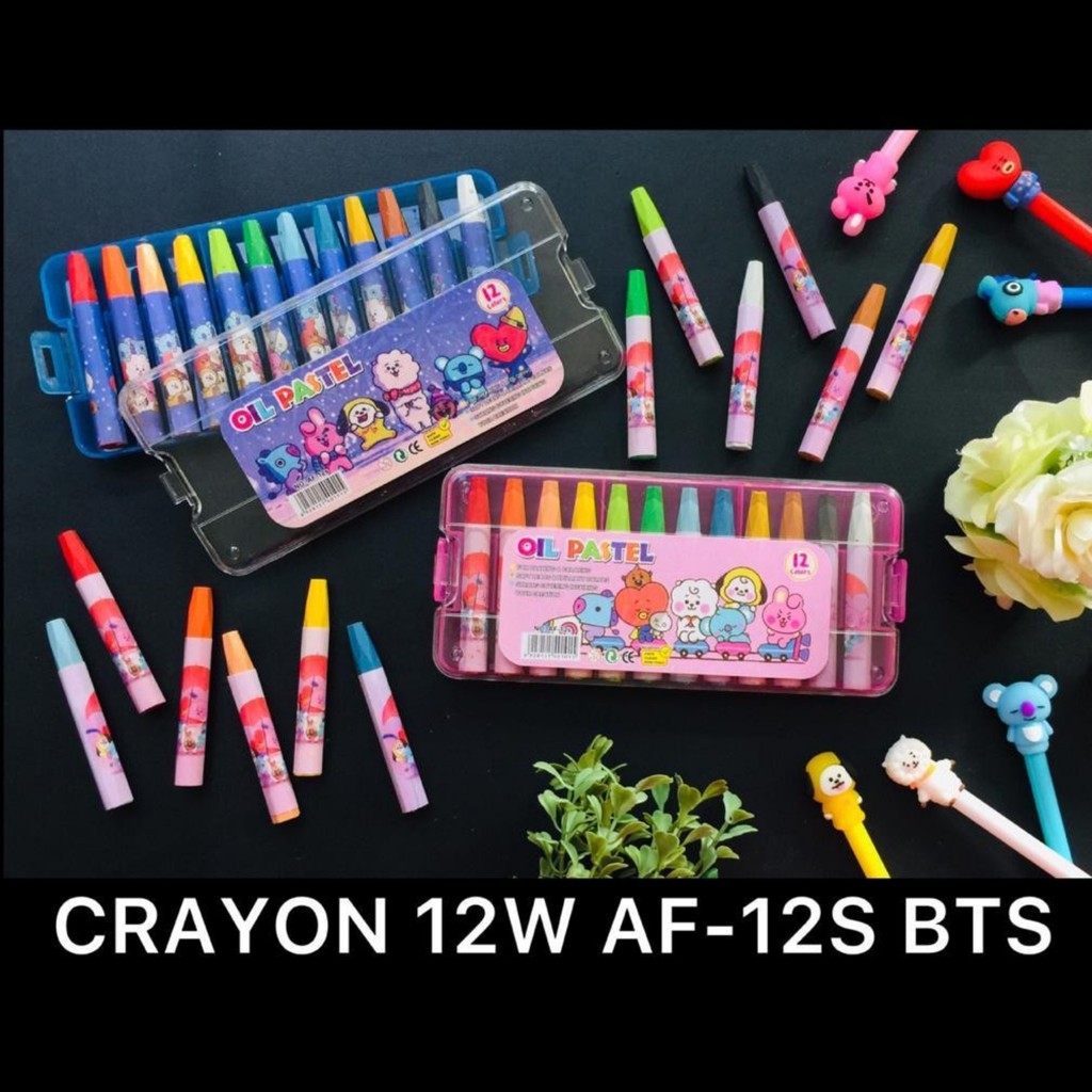 

Crayon Oil Dry Pastel Krayon 12 AF Mika