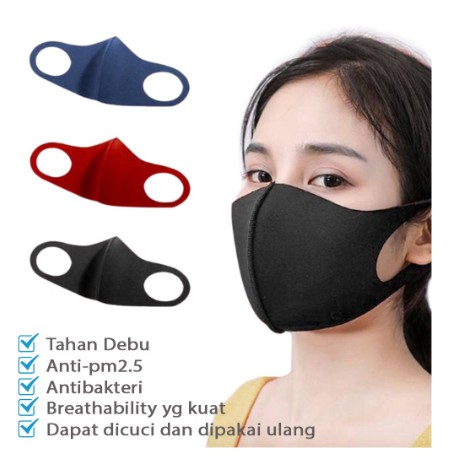 Masker Kain Tutup Mulut Anti Debu