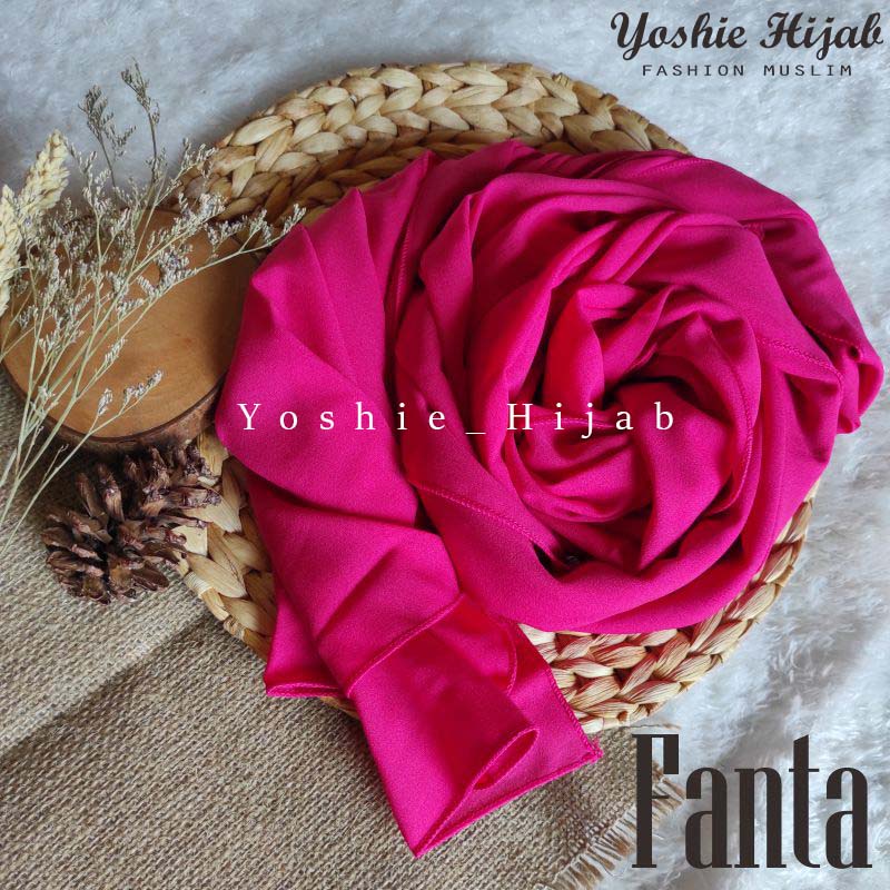 Kerudung instan Jilbab Bergo Maryam Simpel Jumbo XL Diamond-Fanta