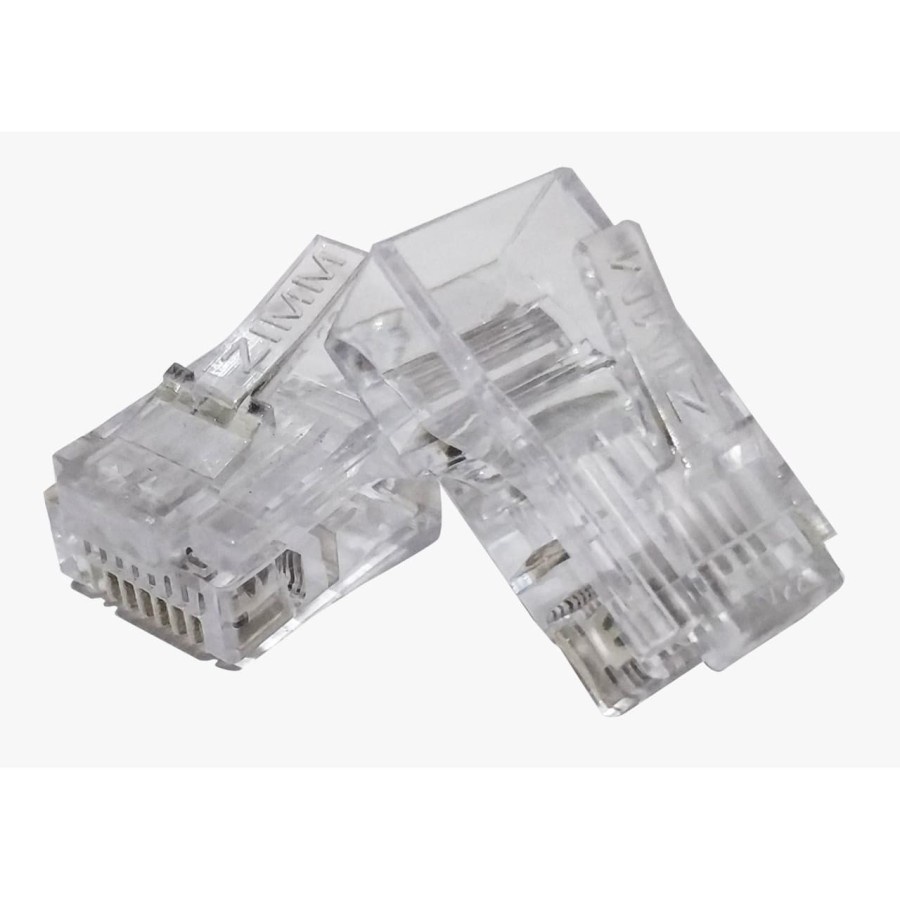 Connector RJ45 UTP Cat5e Cat 5e EZ Anti Gagal Zimmlink