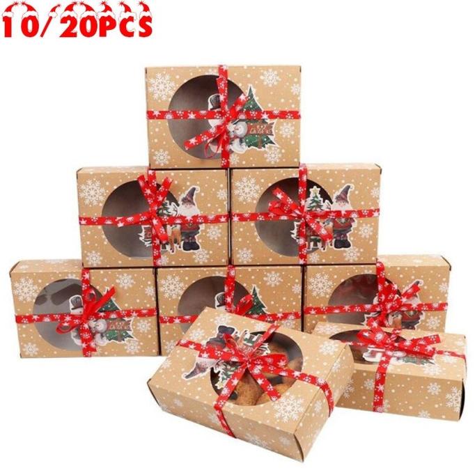 

1020 CHRISTMAS CANDY GIFT BAGSRIBBONS COOKIE BAG PACKAGING PART DC452CD3