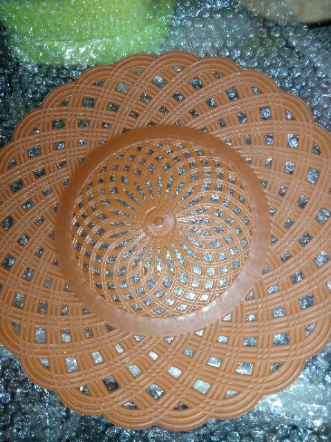 Piring Anyam Rotan Plastik 1pcs