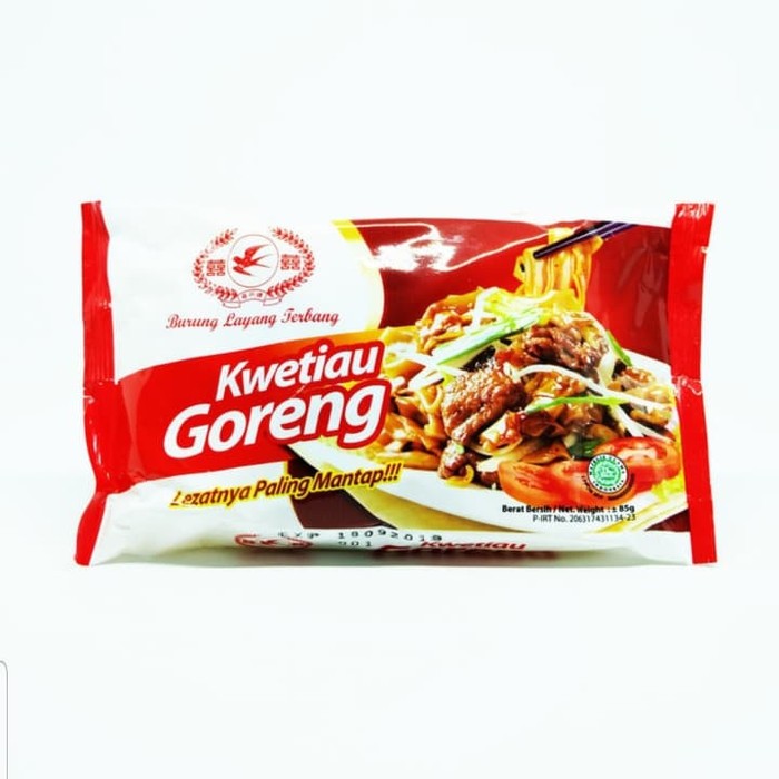 Kwetiau Goreng Instan 85gr Cap Burung Layang Terbang