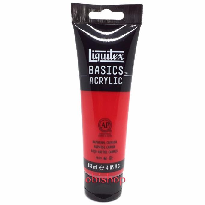 

Cat Akrilik Liquitex Basics Acrylic 118 Ml Naphthol Crimson Terlaris