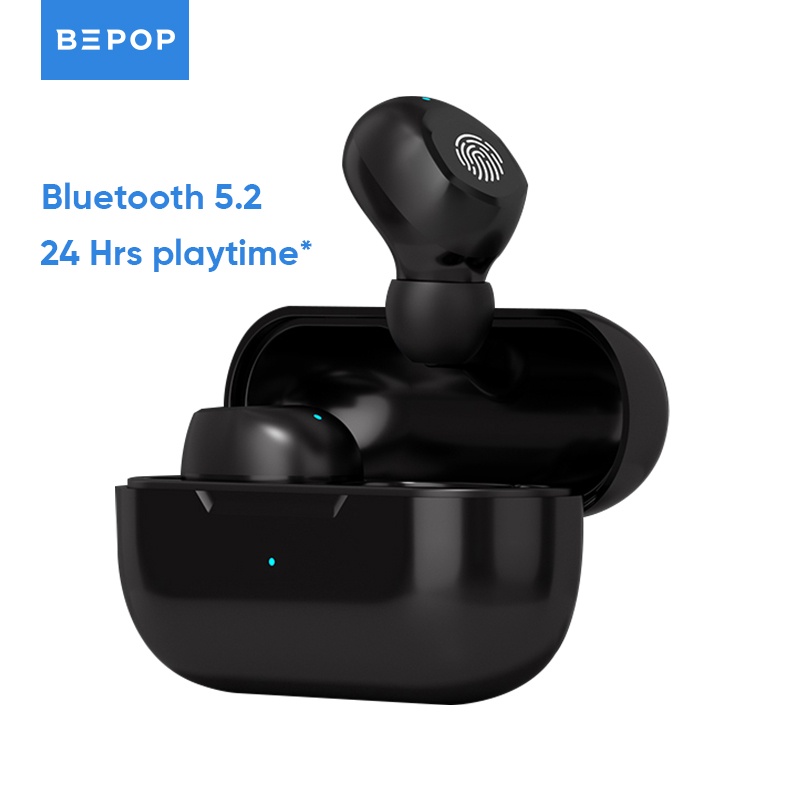 Bepop TWS Headset Bluetooth Earphone Wireless Super Bass Touch Sensor Earbuds