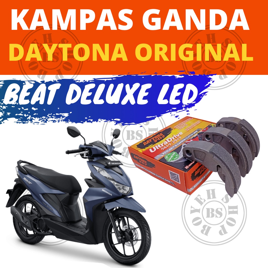 Kampas Ganda Beat Deluxe LED 2021 - UP Daytona Original 4637