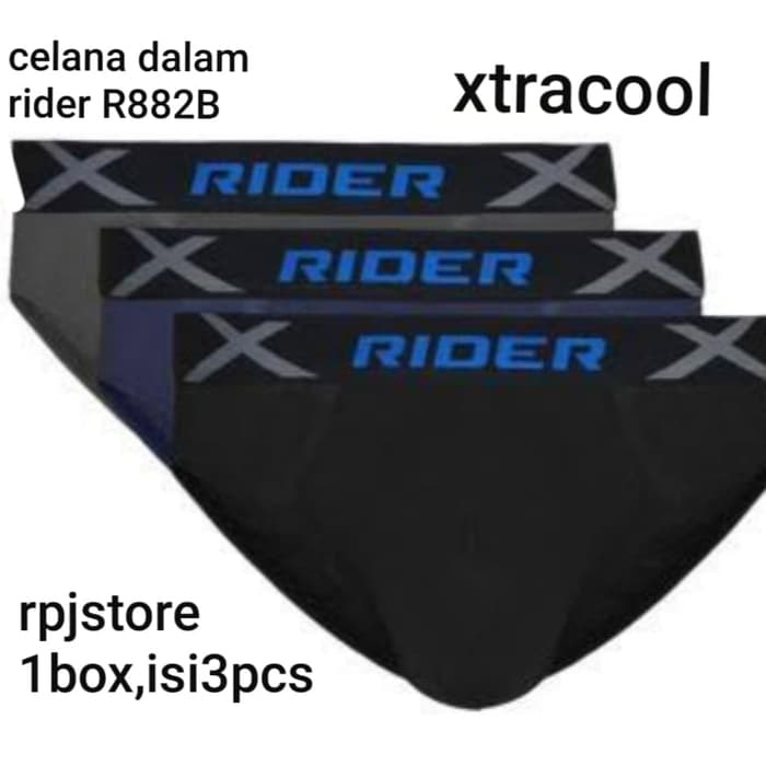 celana dalam Rider xtracool sport R882B - Random L