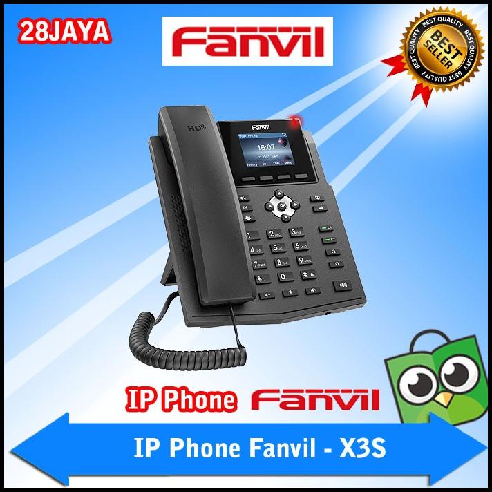 Ip Phone Fanvil X3S - Sip Phone Fanvil X3S - Untuk Ip Pabx