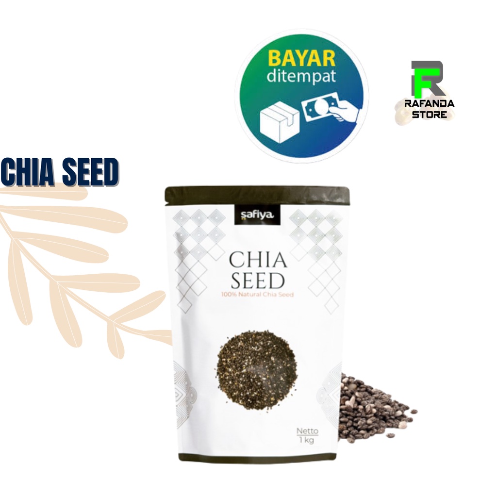 Chia Seed / Chiaseed 1Kg / Black Chia Seeds 1 Kg /  / Chia Seeds Pekanbaru