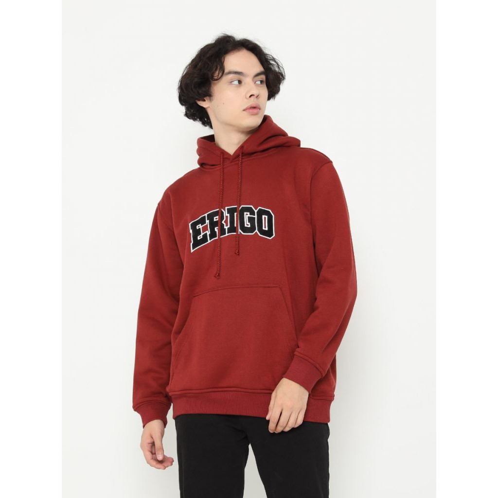  Erigo Hoodie  Alsava Red Shopee Indonesia