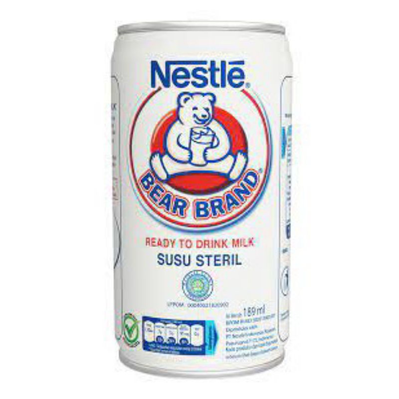

Susu Beruang Bear Brand 189ml / Susu Bear Brand 189 Ml